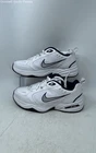 Nike Mens Air Monarch IV 415445-102 White Lace-Up Low Top Sneakers Shoes Sz 9.5