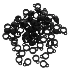 100 Pcs Ring Sizers for Loose Rings Closed Jump Anti-lost Holder