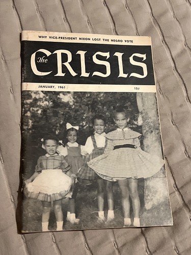 Rare NAACP The Crisis Magazine January 1961
