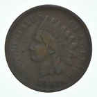 1867 Indian Head Cent a6144