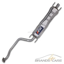 ATEC MITTELSCHALLDÄMPFER SCHALLDÄMPFER FÜR OPEL ZAFIRA A 1.6 1.8 2.2 BJ 99-03