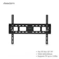 Home TV Stand Wall Mounted Bracket Tilt for 32 37 40 42 46 47 50 55 60 65 70"