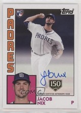 2019 Topps 1984 Baseball Series 2 150th Anniversary 103/150 Jacob Nix Auto 0c2