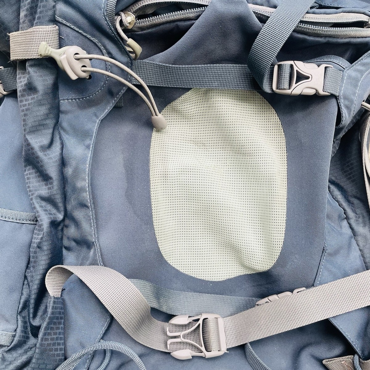Osprey Aether 60 Backpack 60 liter Capacity Blue Grey - Nice Size Small |  eBay