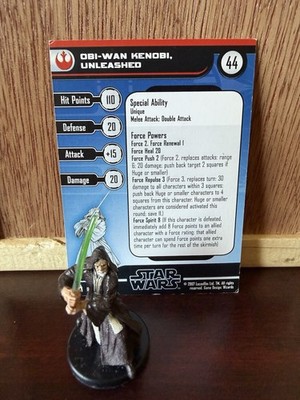 Star Wars Miniatures - Obi-wan Kenobi Unleashed- TFU 18 R