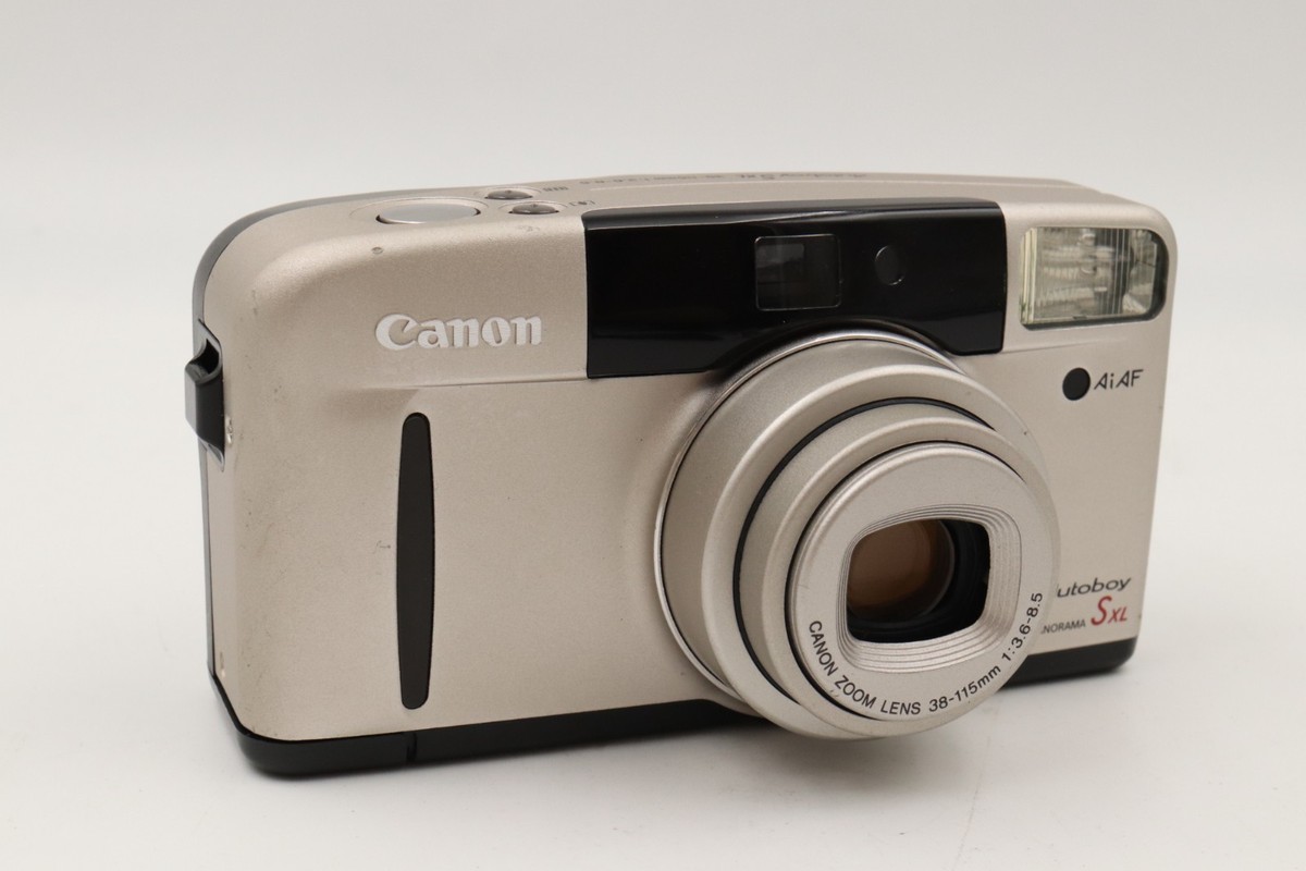 N MINT ] Canon Autoboy S XL Panorama 35mm Point & Shoot Camera