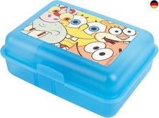 United Labels SpongeBob Schwammkopf Brotdose mit Trennwand 17,5x12,8x6,9 cm,