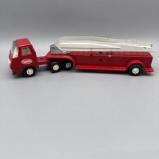 Vtg 1970's Red Hook  Ladder Cab Over Mini Tonka Fire Truck