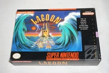 Lagoon (Super Nintendo SNES) Complete in Box CIB