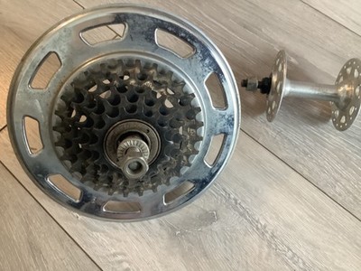 70er 5 Gang Shimano Schwinn Nabe + vorne Schwinn Großflansch Nabe benutzen oder restaurieren 