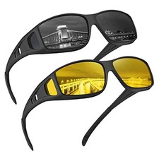 Night Driving Glasses for Men and Women Anti-Glare Night Vision Glasses for