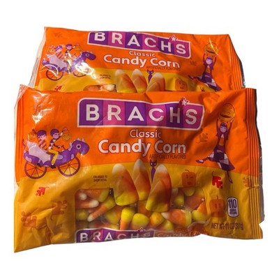 (2 Bags) Brach's Classic Candy Corn 11 oz Halloween Thanksgiving Candy Lot