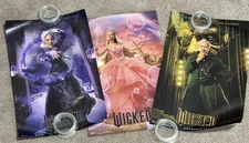 Wicked Movie Glinda, Wizard & Morrible Regal 12 x 18 Poster Set, Limited 1000