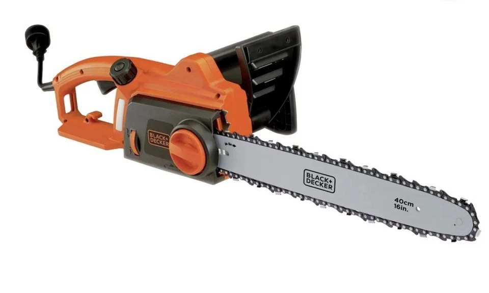 Новая проводная цепная пила Black & Decker CS1216 120 В 12 А матовая 16 дюймов - Изображение 2 из 2