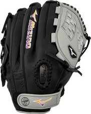NWT Mizuno Franchise Women's 13" Fast Pitch Glove Black Grey Right Hand Throw