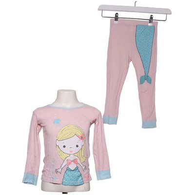 Papagino, Pyjama, Größe: 104, Baumwolle, Pink/Blau/Mehrfarbig, Print #IPs