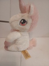 DAN DEE COLLECTORS CHOICE - 8" white and pink Unicorn Plush Stuffed Animal Toy