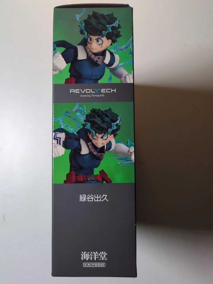 Increíble Figura Sellada Yamaguchi Izuku Midoriya Nº 018 My Hero Academia Revoltech Foto 3 de 4