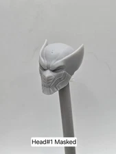 3d Print MUTANT MEN ULTIMATE LOGAN CLAWS HEAD#1 1:12 6" Classified Legend Scale