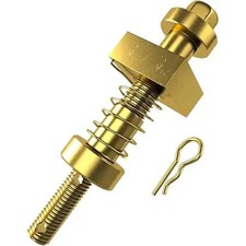 Trailer Hitch Pin, 5/8" Dia Anti Rattle Pin Fits 2" and 2-1/2" Receiver Tubes, W