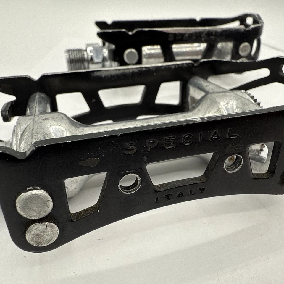 Pedales especiales para bicicleta de carretera Gipiemme de colección hechos en Italia bicicleta de carretera Foto 2 de 4