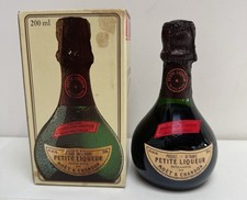 Vintage Collectable Advertising Bottle Petit Liqueur Moët & Chandon & Box