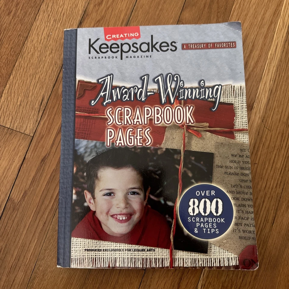 Creating Keepsakes Scrapbook Magazine Book Treasury of Favorites Scrapbook Pages - Image 2 of 4