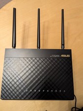 ASUS RT-AC68U AiMesh Wireless Router + Netgear EX3100 WiFi Extender