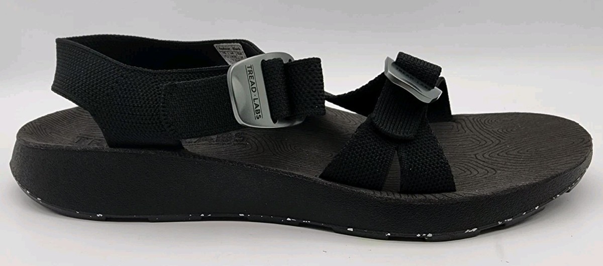 Tread Labs Redway Black Sandal Men