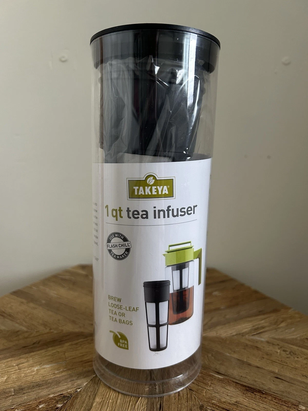 Takeya 1 qt Basket Infuser for Loose-Leaf Tea & Tea Bags, BPA Free, Easy Clean
Opens in a new window
