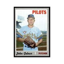 1970 Topps John Gelnar Seattle Pilots #393