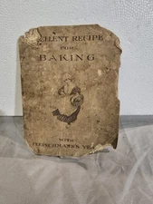 Antique Fleischmann’s Yeast Recipe Booklet – Excellent Recipes for Baking Raised
