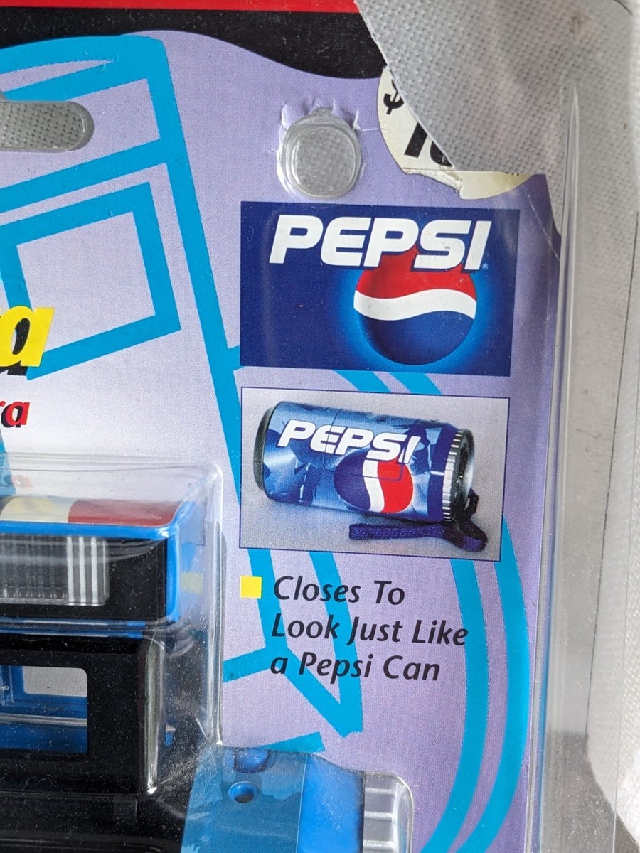 Vtg 1998 The Can Camera Pepsi Can 35mm Reusable Camera New in