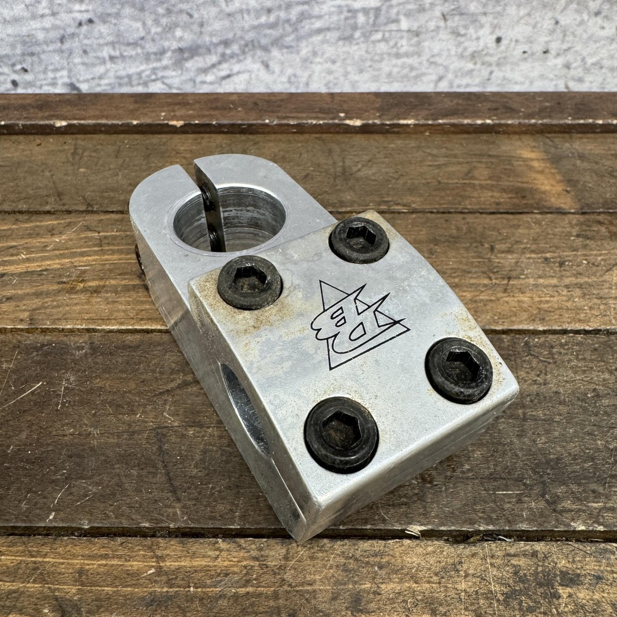 Vintage Diamond Back BMX Threadless Stem 1 1/8 Clamp Silver Alloy