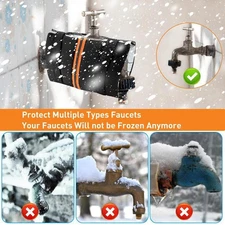 Outdoor Faucet Cover Protective Protector Waterproof Professional Antifreeze