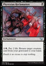 Phyrexian Reclamation - Near Mint MTG Commander 2015