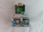 *FUNKO POP!* Lot of 3 Pokemon Figures (Bulbasaur: Silver, Quest, Standard)