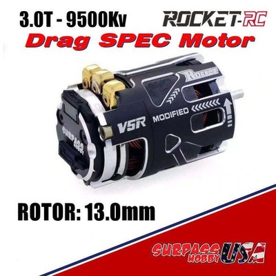 Rocket V5R Modified Drag SPEC 3.0T 9500Kv with 13.0mm Rotor Race Tuned