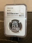 1954-D 50C Franklin Half Dollar