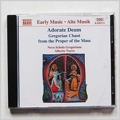 Adorate Deum / Gregorian Chant from the Prop... - Nova Schola Gregoriana CD WUVG
