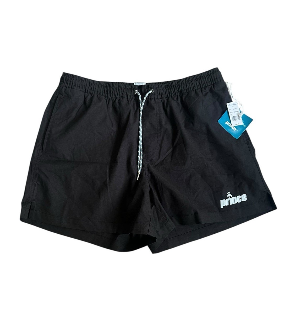 Brooks Brothers X Prince Black Trunks Mens Size Large Black Nylon