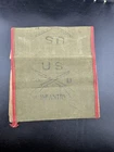 VINTAGE 1930s CANVAS TENT FOR TOY SOLDIERS US COAST ARTILLERY B BARCLAY MANOIL
