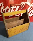 Coca Cola Vintage Wood Bottle Carrier