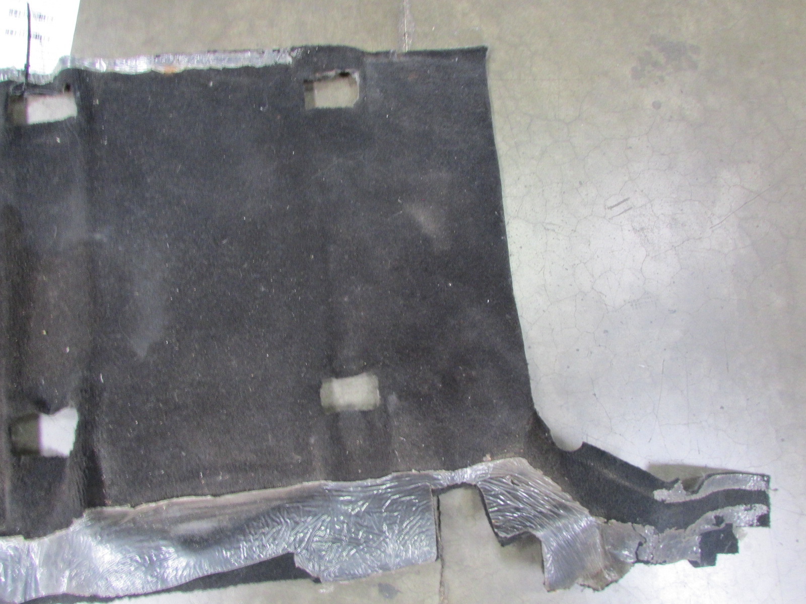 Ferrari F430, LH, Left Front Carpet, Black, Used, P/N 68509594