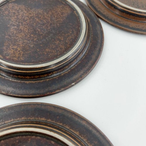 Set of 5 VTG Arabia of Finland Ruska Dessert Bread Plates 6 7/8" Ulla Procope - Picture 6 of 8