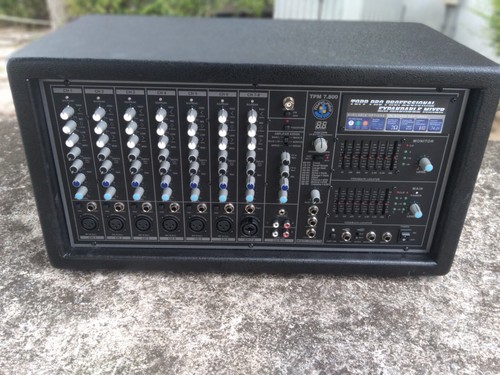 Topp Pro TPM9. 1000 Stereo 14-Channel Powered Mixer w/DSP & MP3 Player