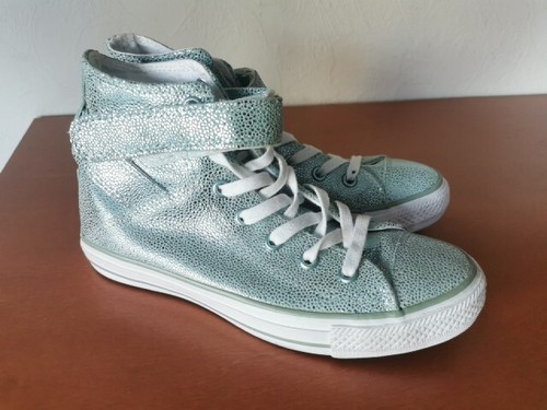 Wie neu! Converse All Stars Gr. 7 / 37,5 mint-metallic, nur 1x getragen