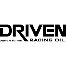 Driven Racing Oil Vinyl Decal Car Window Tumbler Laptop Mirror Bike Flask