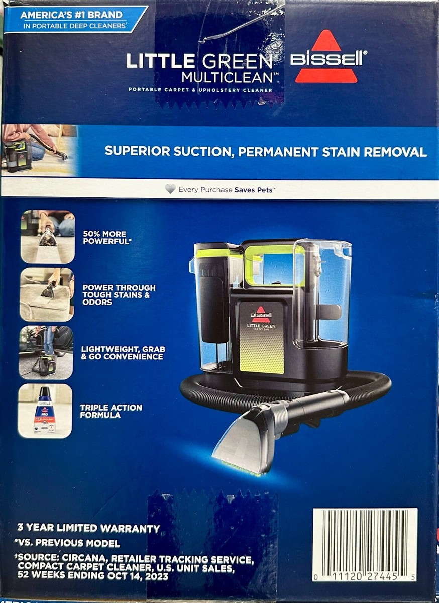 BISSELL Little Green MultiClean Portable Deep Cleaner