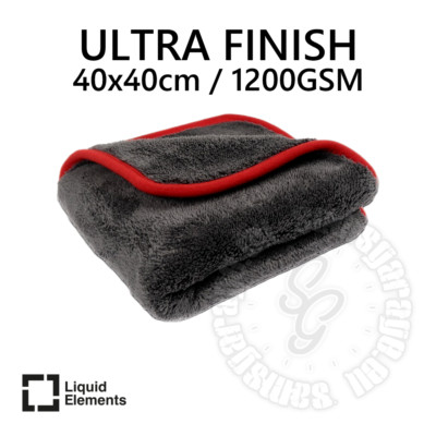 Liquid Elements - Ultra Finish Mikrofasertuch 1200GSM/40x40cm Auto Lackpflege